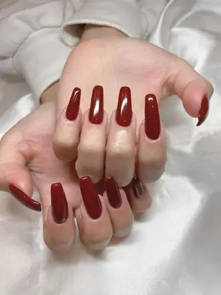 ロング ネイル 金子 彩海のネイルデザイン