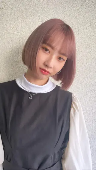 ショート カラー suvvy hairsalonのヘアスタイル