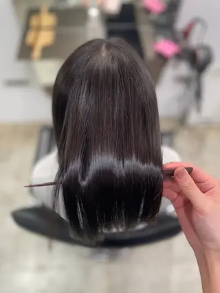 ミディアム 🤍ショートボブ 🤍NANAMI🤍のヘアスタイル