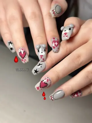 ネイル 【Yappy🌈】 💖P-tanaのネイルデザイン