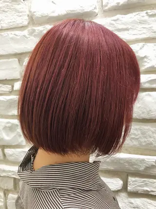 ショート ✨艶感/透け感✨Sherry所属・艶髪/ハイトーン Sherryのヘアスタイル