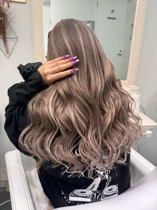 ロング カラー Lapis 池袋店所属・MASHIRO 🩵Lapis池袋店のヘアスタイル