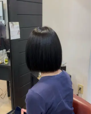 ミディアム カラー yuzua/暖色 透明感カラーのヘアスタイル