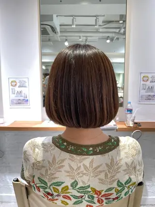 ショート カラー enu tokyo所属・🪸カラーモデル募集 🪸RaNのヘアスタイル