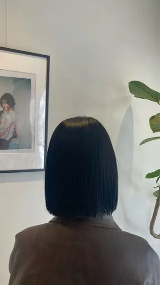 ミディアム CYAN.栄店所属・久野 紗愛のヘアスタイル