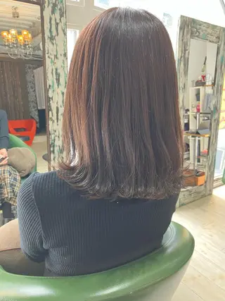 ミディアム カラー 🍀髪質改善、カラー TAICHI🍀のヘアスタイル