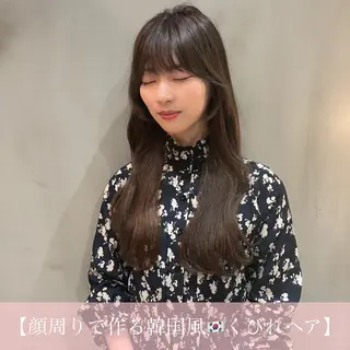 ロング LOMA🇰🇷 銀座クボタのヘアスタイル