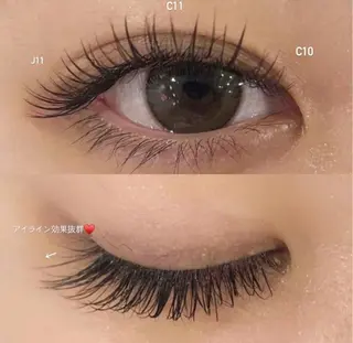 マツエク・マツパ tote. misakiのマツエク・マツパデザイン