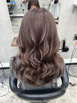 ロング カラー 似合わせ特化 ハイトーン/増田芳樹のヘアスタイル