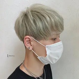 ショート カラー メンズ メンズ指名多数!! SiLO 田島のヘアスタイル