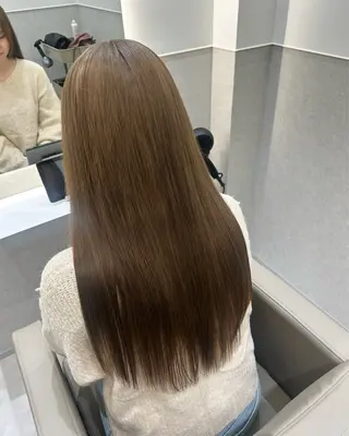 ロング カラー 韓国ヘア nanahaのヘアスタイル