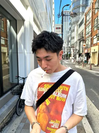 メンズ GO TODAY シェアサロン心斎橋edel店所属・【メンズ特化美容師】 岩城　昇悟のヘアスタイル