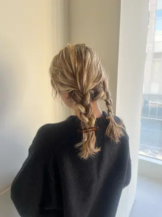 ロング カラー くすみカラー/ 海外ヘア/ろーれんのヘアスタイル