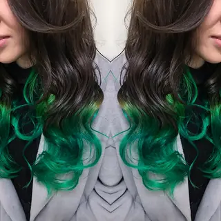 ミディアム カラー パーマ ヘアアレンジ 🫧代表/新宿駅近/ 限定価格🫧田辺貴裕のヘアスタイル