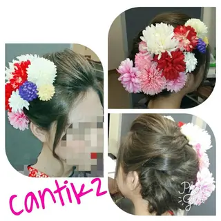 ヘアアレンジ vi viのヘアスタイル
