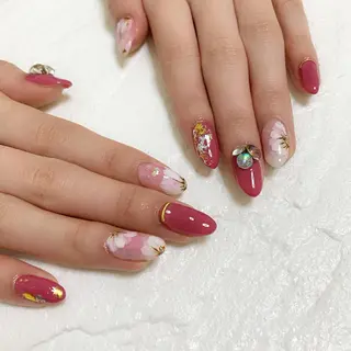 ネイル 竹本 愛のネイルデザイン