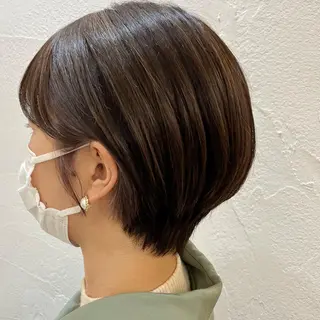 ショート 伊藤ゆかり/髪質改善 /透明感カラーのヘアスタイル