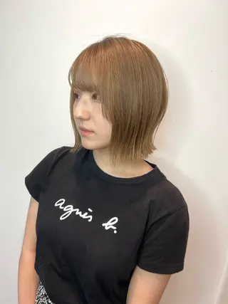 ショート 髪質改善/ブリーチ 特化🧡田中颯士のヘアスタイル