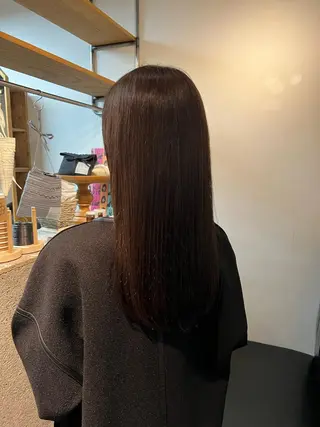 セミロング カラー KOCHAB本山所属・三谷 はるなのヘアスタイル