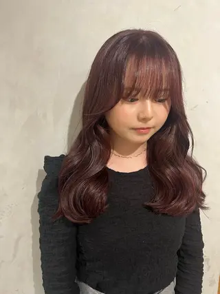 ロング カラー 🦮shiori アイドルオタク🦮のヘアスタイル