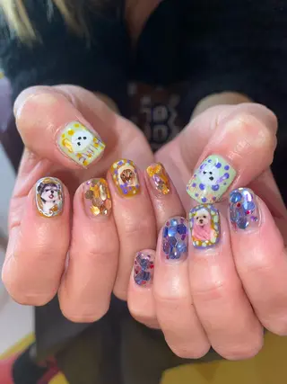 ネイル .unff所属・hana (..)個 性派/メンズネイル◎のネイルデザイン