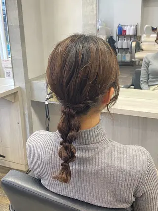 ミディアム MIREI /韓国風 /大阪美容室のヘアスタイル