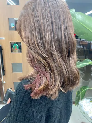 セミロング 月野涼風 /レイヤーカットのヘアスタイル