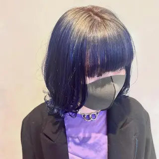 ショート カラー デザインカラー/パー マ🦖外岡咲希🦖のヘアスタイル