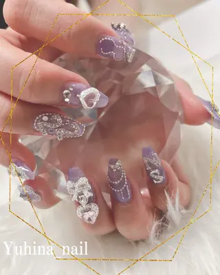 ネイル Yuhina _nail‪ෆ‪.*のネイルデザイン