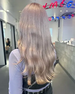 ロング カラー ヘアアレンジ 💎韓国ヘア/ 艶カラー💎souのヘアスタイル