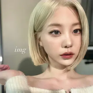 ショート モテ艶韓国ヘア 🤍りんのヘアスタイル