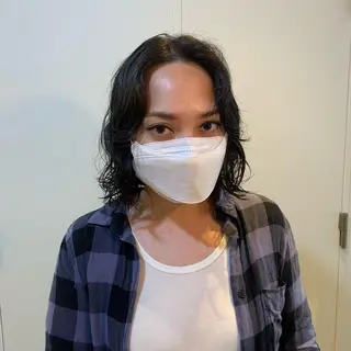 ショート カラー パーマ AR.MARA hair  studio所属・ウェーブパーマ サトウヒカルのヘアスタイル