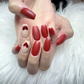 ネイル 🎀 Lemode ワンホンネイル🎀のネイルデザイン