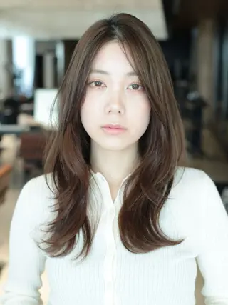 ロング カラー 髙木美緒🌿 レイヤー/アレンジのヘアスタイル