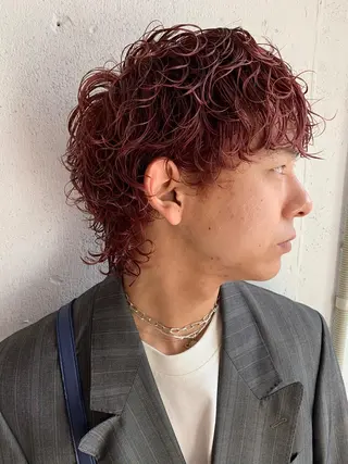 ショート カラー Fuuu《フゥ》所属・シノザキ シンゴのヘアスタイル