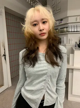 セミロング 山田 京介のヘアスタイル