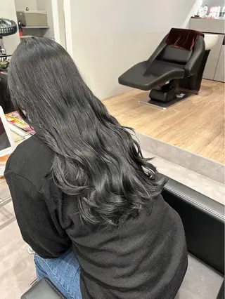 ロング パーマ Le  soup所属・粟田 剛史のヘアスタイル