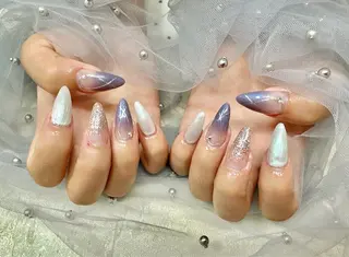 ネイル ラッキースター 大人気店のネイルデザイン