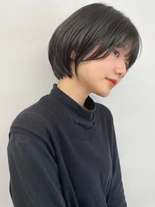 ショート カラー パーマ 👑満足度1000% 重村　春奈👑のヘアスタイル