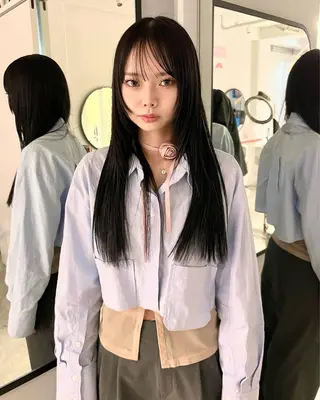 ロング 丹治 一輝ボブ/ショートのヘアスタイル