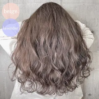 セミロング to youハイライトのヘアスタイル