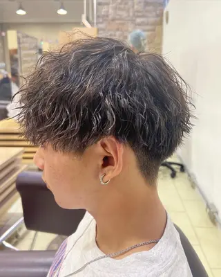 カラー パーマ メンズ メンズカット/柏/韓 国/メンズパーマ航太のヘアスタイル