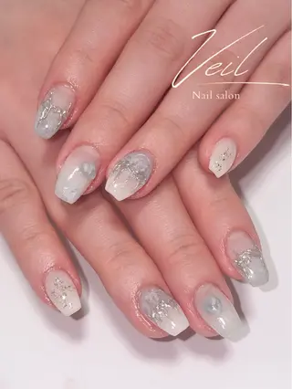 ネイル nail salon veil所属・岡嶋 伊織📍京橋徒歩1分のネイルデザイン
