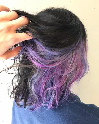 ミディアム カラー パーマ ヘアアレンジ メンズ キッズ ネイル マツエク・マツパ 新宿/髪質改善/ 美髪矯正✨浅江通友のヘアスタイル