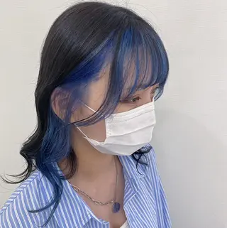 ミディアム カラー ONE’s ly店長 佐藤　豪のヘアスタイル
