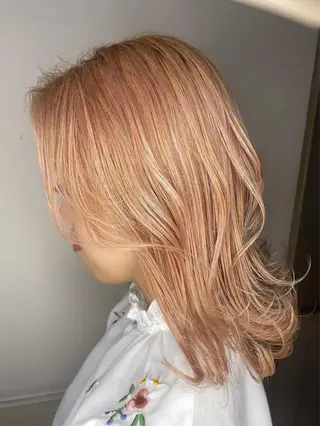 ミディアム 🇰🇷jisoo -ジス-🇰🇷のヘアスタイル