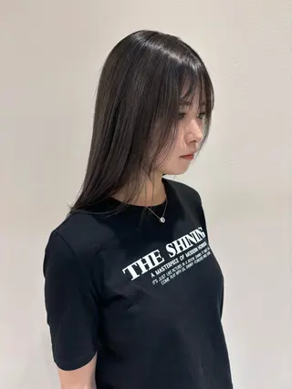 セミロング トバ ショウゴのヘアスタイル