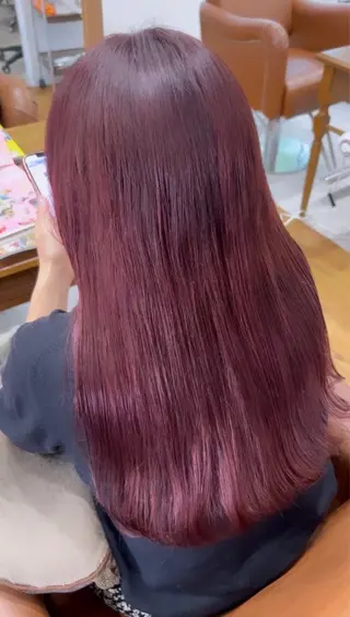 ロング カラー 原田 健斗のヘアスタイル