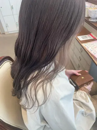 カラー 🍪ヨシイハルネ🍪 ラベンダーカラーのヘアスタイル