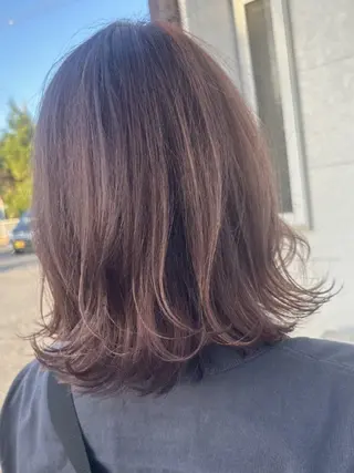 ミディアム TELA HAIR 土気あすみが丘店所属・✂ AYAのヘアスタイル